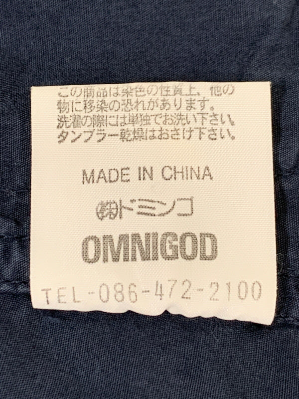 【中古品】【メンズ】 OMNIGOD オムニゴッド NCインディゴミリタリーコート 58-593T メンズ アウター ジャケット 145-260704-hu-08-min サイズ：2 カラー：ネイビー 万代Net店