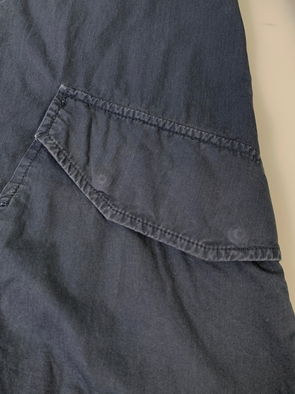 【中古品】【メンズ】 OMNIGOD オムニゴッド NCインディゴミリタリーコート 58-593T メンズ アウター ジャケット 145-260704-hu-08-min サイズ：2 カラー：ネイビー 万代Net店