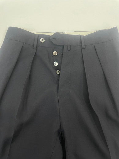 【中古品】【メンズ】  NEAT TAPERED PANTS テーパードパンツ  151-240918-NK-1-yok サイズ：44 カラー：ネイビー系 万代Net店