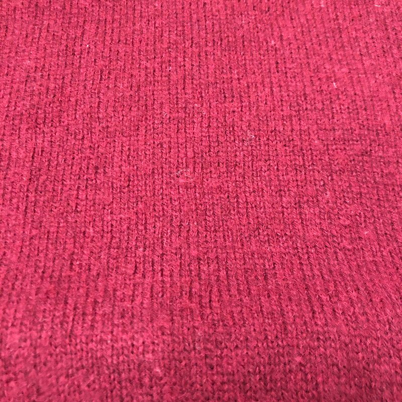 【現状渡し品】【メンズ】 Burberrys バーバリーズ 70～80's L/S WOOL KNIT VINTAGE 70-80年代 ロングスリーブ ウール ニット 長袖 トップス スコットランド製 ヴィンテージ 146-250704-KS-16-tei サイズ：表記なし カラー：ボルドー 万代Net店