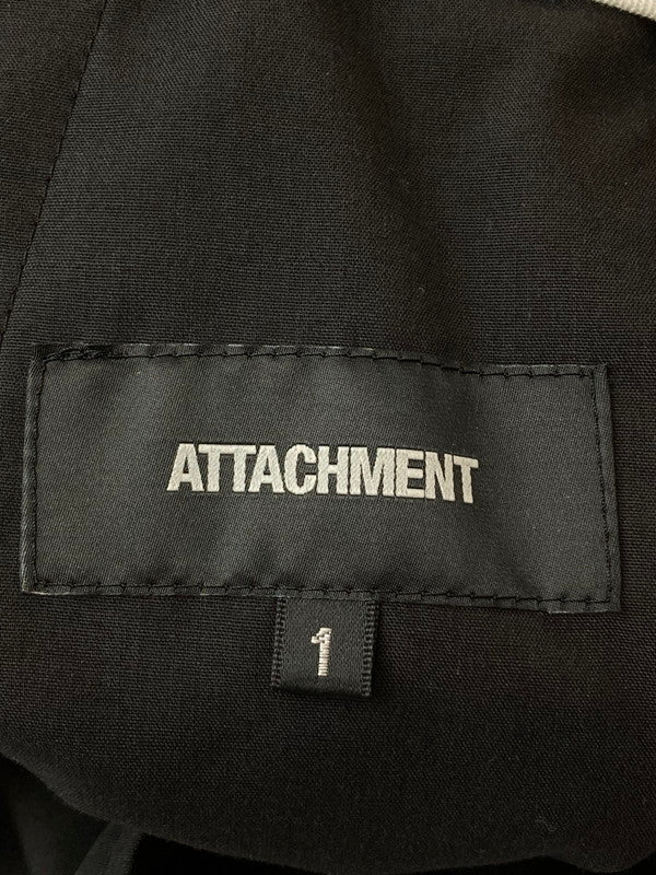 【中古美品】【メンズ】 ATTACHMENT アタッチメント AP21-026 22SS COMPRESSED COTTON JODHPURS パンツ ボトムス 151-240713-ks-09-min サイズ：1 カラー：ブラック 万代Net店