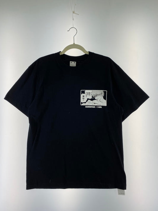 【中古品】【レディース】 X-girl エックスガール チェンソーマン SS TEE 半袖Tシャツ トップス 170-240814-ks-06-min サイズ：L カラー：ブラック 万代Net店