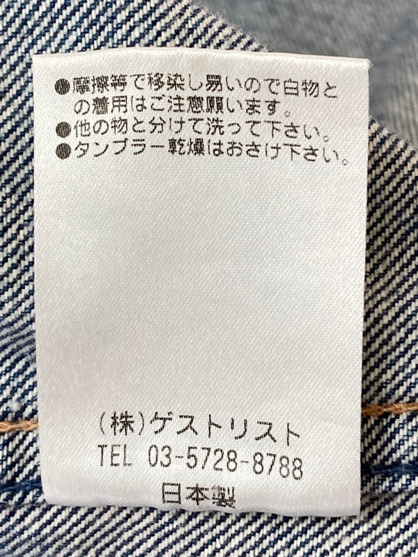 【中古品】【レディース】 UPPER HIGHTS DENIM JACKET 187701 アッパーハイツ デニムジャケット アウター 170-240424-yn-19-min サイズ：1 カラー：インディゴ 万代Net店