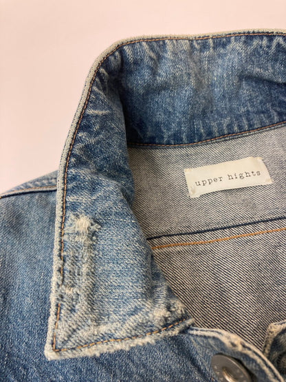 【中古品】【レディース】 UPPER HIGHTS DENIM JACKET 187701 アッパーハイツ デニムジャケット アウター 170-240424-yn-19-min サイズ：1 カラー：インディゴ 万代Net店