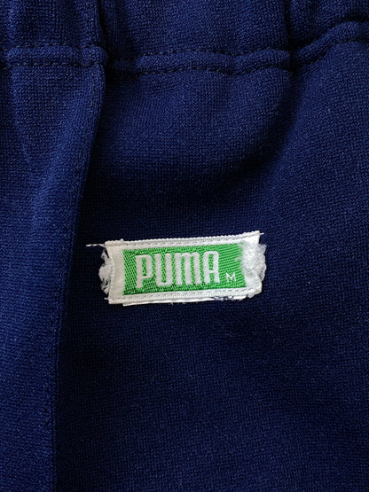 【中古品】【メンズ】 OLD PUMA オールド プーマ 80S TRACK PANT D-OS-1352 80年代 トラック パンツ ジャージ メンズ ボトムス 157-260615-em-35-min カラー：ネイビー/ライムグリーン 万代Net店