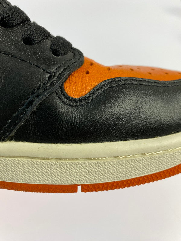 【中古品】【メンズ】 NIKE ナイキ AIR JORDAN 1 RETRO HIGH OG 555088-005 エア ジョーダン 1 レトロ ハイ オリジナル スニーカー 靴 160-240420-yn-01-min サイズ：27.0cm US9 カラー：BLACK/STARFISH-SAIL 万代Net店