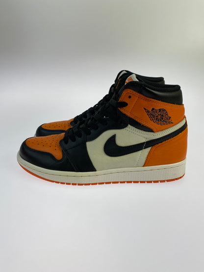 【中古品】【メンズ】 NIKE ナイキ AIR JORDAN 1 RETRO HIGH OG 555088-005 エア ジョーダン 1 レトロ ハイ オリジナル スニーカー 靴 160-240420-yn-01-min サイズ：27.0cm US9 カラー：BLACK/STARFISH-SAIL 万代Net店