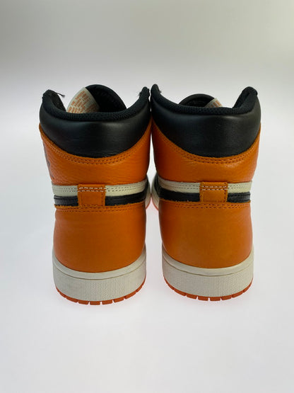 【中古品】【メンズ】 NIKE ナイキ AIR JORDAN 1 RETRO HIGH OG 555088-005 エア ジョーダン 1 レトロ ハイ オリジナル スニーカー 靴 160-240420-yn-01-min サイズ：27.0cm US9 カラー：BLACK/STARFISH-SAIL 万代Net店