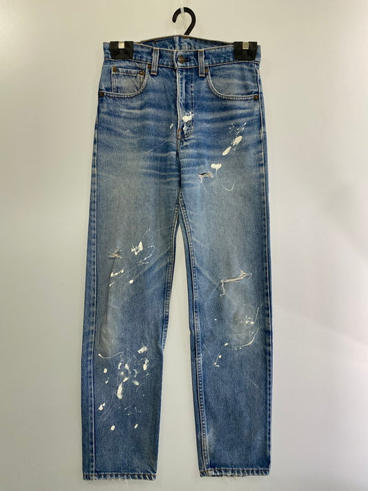 【中古品】【メンズ】 Levi's リーバイス 刻印532 505-0217 USA製 DENIM PANTS デニムパンツ ボトムス 157-240620-jt-03-min サイズ：W29 L32 カラー：ライトインディゴ 万代Net店