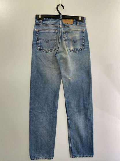 【中古品】【メンズ】 Levi's リーバイス 刻印532 505-0217 USA製 DENIM PANTS デニムパンツ ボトムス 157-240620-jt-03-min サイズ：W29 L32 カラー：ライトインディゴ 万代Net店