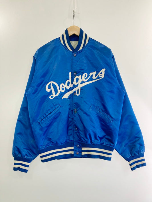 【中古品】【メンズ】  FELCO LA DODGERS STADIUM JACKET フェルコ LAドジャース スタジアムジャケット アウター スタジャン 146-240425-jt-10-min サイズ：M カラー：ブルー 万代Net店