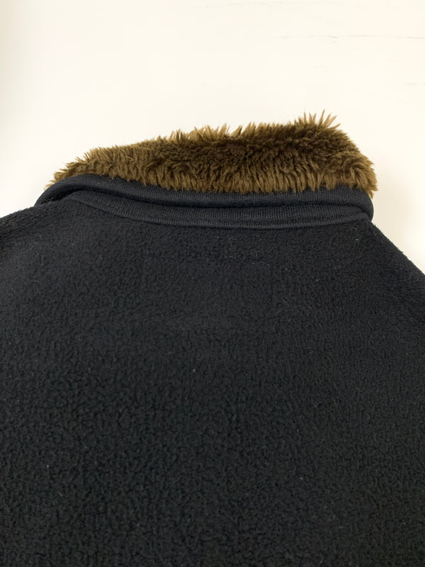 【中古品】【メンズ】 WESTRIDE ウエストライド 襟ボアジップアップジャケットメンズ アウター 145-260704-hu-05-min サイズ：36 カラー：ブラック 万代Net店