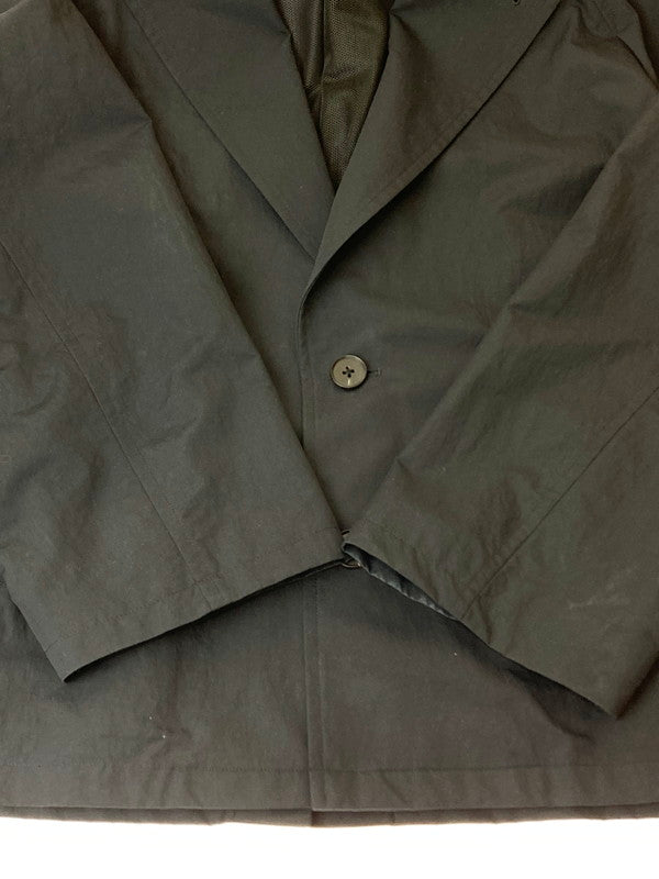 【中古品】【メンズ】 BLANC YM 23SS NYLON OVERSIZE WELT POCKET JKT ブラン ワイエム ナイロン オーバーサイズ ウェルトポケット ジャケット ライトアウター 140-240420-yn-25-min サイズ：S カラー：ブラック 万代Net店