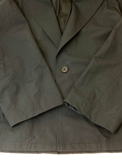 【中古品】【メンズ】 BLANC YM 23SS NYLON OVERSIZE WELT POCKET JKT ブラン ワイエム ナイロン オーバーサイズ ウェルトポケット ジャケット ライトアウター 140-240420-yn-25-min サイズ：S カラー：ブラック 万代Net店