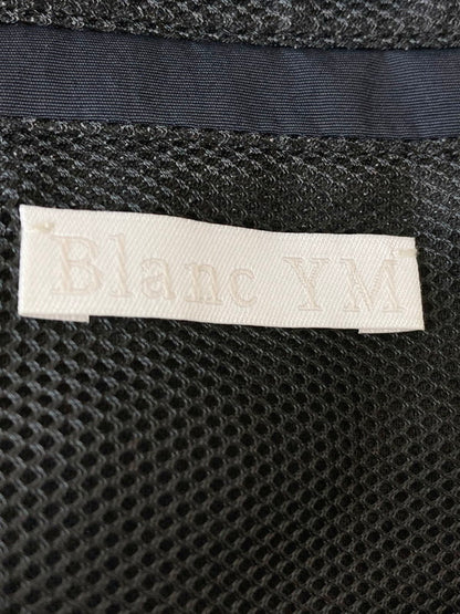 【中古品】【メンズ】 BLANC YM 23SS NYLON OVERSIZE WELT POCKET JKT ブラン ワイエム ナイロン オーバーサイズ ウェルトポケット ジャケット ライトアウター 140-240420-yn-25-min サイズ：S カラー：ブラック 万代Net店