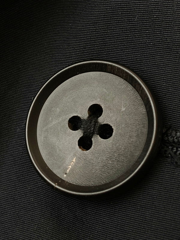 【中古品】【メンズ】 BLANC YM 23SS NYLON OVERSIZE WELT POCKET JKT ブラン ワイエム ナイロン オーバーサイズ ウェルトポケット ジャケット ライトアウター 140-240420-yn-25-min サイズ：S カラー：ブラック 万代Net店