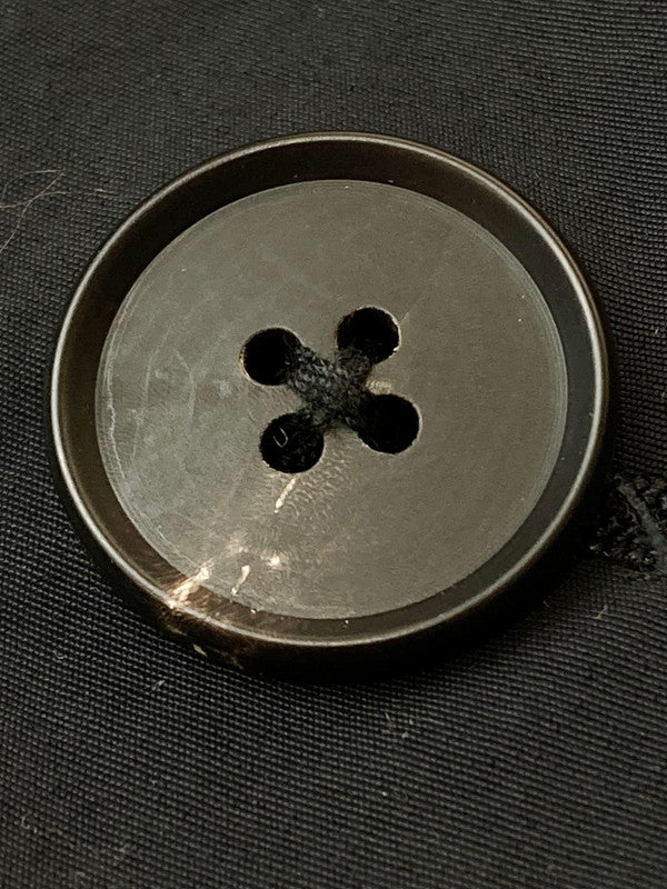 【中古品】【メンズ】 BLANC YM 23SS NYLON OVERSIZE WELT POCKET JKT ブラン ワイエム ナイロン オーバーサイズ ウェルトポケット ジャケット ライトアウター 140-240420-yn-25-min サイズ：S カラー：ブラック 万代Net店