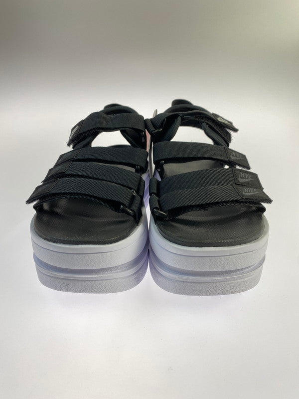 【中古美品】【レディース】 NIKE ナイキ ICON CLASSIC SANDAL DH0223-001 アイコン クラシック サンダル  靴 167-240423-jt-02-min サイズ：US 7 24.0cm カラー：BLACK/WHITE-WHITE 万代Net店