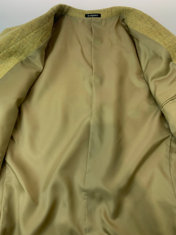 【中古品】【メンズ】 O.HENRY オーヘンリー WOOL TAILORED JACKET ウール テーラード ジャケット アウター 146-260619-jt-29-min サイズ：M カラー：マスタード 万代Net店