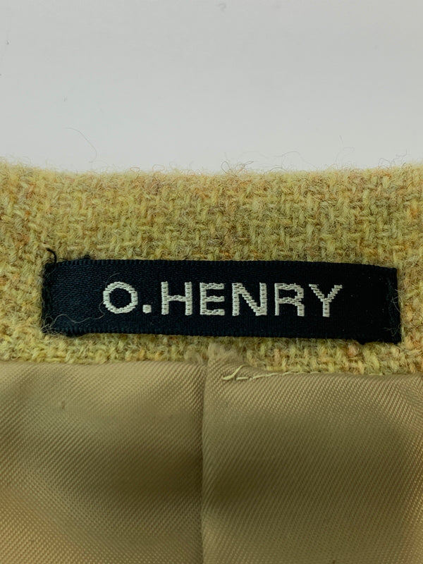 【中古品】【メンズ】 O.HENRY オーヘンリー WOOL TAILORED JACKET ウール テーラード ジャケット アウター 146-260619-jt-29-min サイズ：M カラー：マスタード 万代Net店