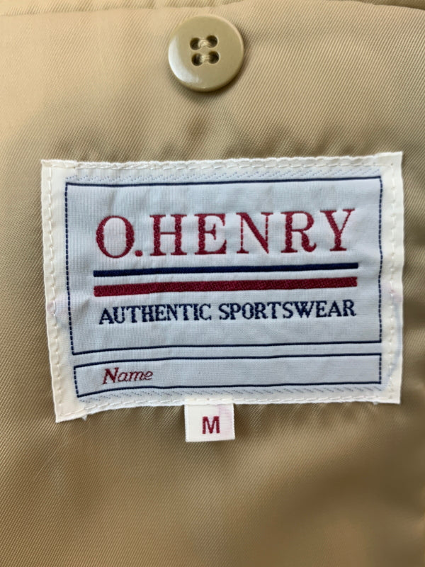 【中古品】【メンズ】 O.HENRY オーヘンリー WOOL TAILORED JACKET ウール テーラード ジャケット アウター 146-260619-jt-29-min サイズ：M カラー：マスタード 万代Net店