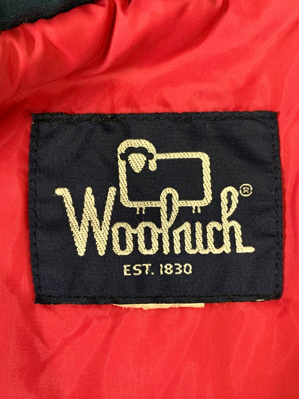 【現状渡し品】【メンズ】 WOOL RICH ウールリッチ 80’s 80年代 スタンドカラーナイロンコート アウター 146-260409-SH-48-min サイズ：不明 カラー：ブルーグリーン 万代Net店