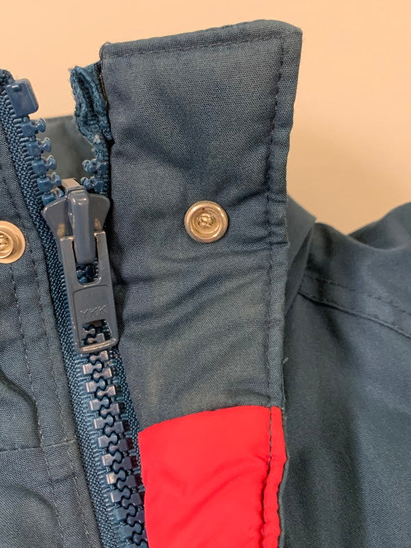 【現状渡し品】【メンズ】 WOOL RICH ウールリッチ 80’s 80年代 スタンドカラーナイロンコート アウター 146-260409-SH-48-min サイズ：不明 カラー：ブルーグリーン 万代Net店