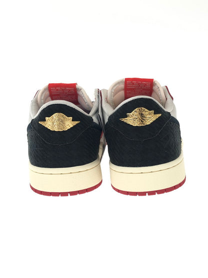 【中古美品】【メンズ】 NIKE ナイキ × TROPHY ROOM トロフィールーム 別注 コラボ AIR JORDAN 1 LOW OG FN0432-100 エアージョーダン1 ロー オリジナル スニーカー 靴 160-241212-SY-01-iwa サイズ：28.0cm カラー：SAIL/BLACK-VARSITY RED-MUSLIN 万代Net店
