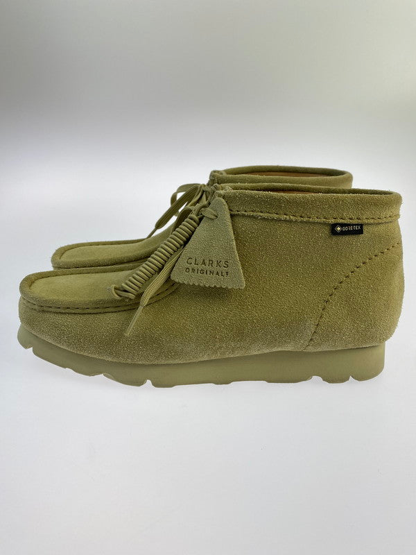 【中古品】【メンズ】  CLARKS ORIGINALS × BEAMS WALLABEE BOOT GORE-TEX 26163850 クラークスオリジナルズ ビームス ワラビーブーツ ゴアテックス 靴 164-240422-yn-21-min サイズ：UK 8 1/2 カラー：MAPLE SUEDE 万代Net店