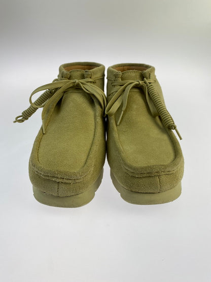 【中古品】【メンズ】  CLARKS ORIGINALS × BEAMS WALLABEE BOOT GORE-TEX 26163850 クラークスオリジナルズ ビームス ワラビーブーツ ゴアテックス 靴 164-240422-yn-21-min サイズ：UK 8 1/2 カラー：MAPLE SUEDE 万代Net店