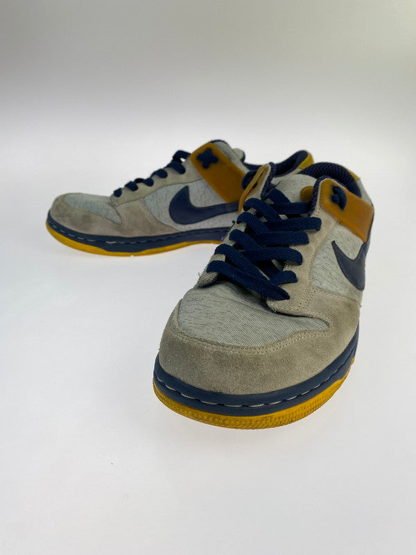 【中古品】【メンズ】 NIKE ナイキ DUNK LOW ZOOM DUNKEST ZEN GREY 2007 ダンクロー ズームダンケスト ゼン グレー スニーカー靴 160-240422-jt-18-min サイズ：US10.5 28.5cm カラー：グレー系 万代Net店