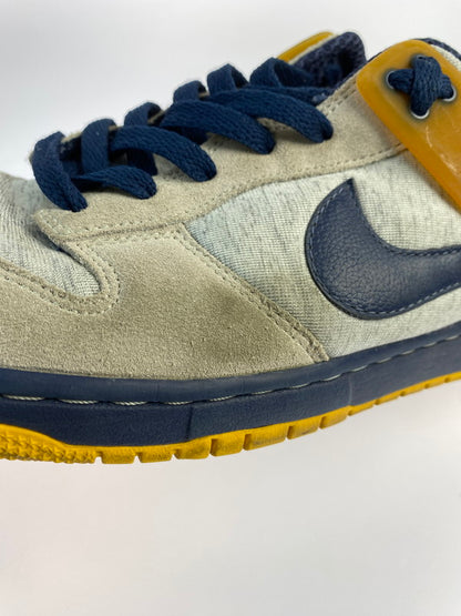 【中古品】【メンズ】 NIKE ナイキ DUNK LOW ZOOM DUNKEST ZEN GREY 2007 ダンクロー ズームダンケスト ゼン グレー スニーカー靴 160-240422-jt-18-min サイズ：US10.5 28.5cm カラー：グレー系 万代Net店