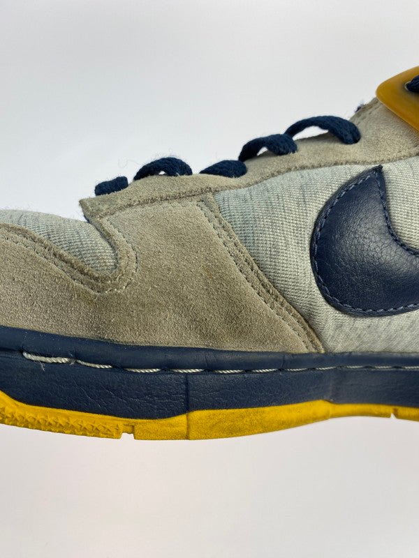 【中古品】【メンズ】 NIKE ナイキ DUNK LOW ZOOM DUNKEST ZEN GREY 2007 ダンクロー ズームダンケスト ゼン グレー スニーカー靴 160-240422-jt-18-min サイズ：US10.5 28.5cm カラー：グレー系 万代Net店