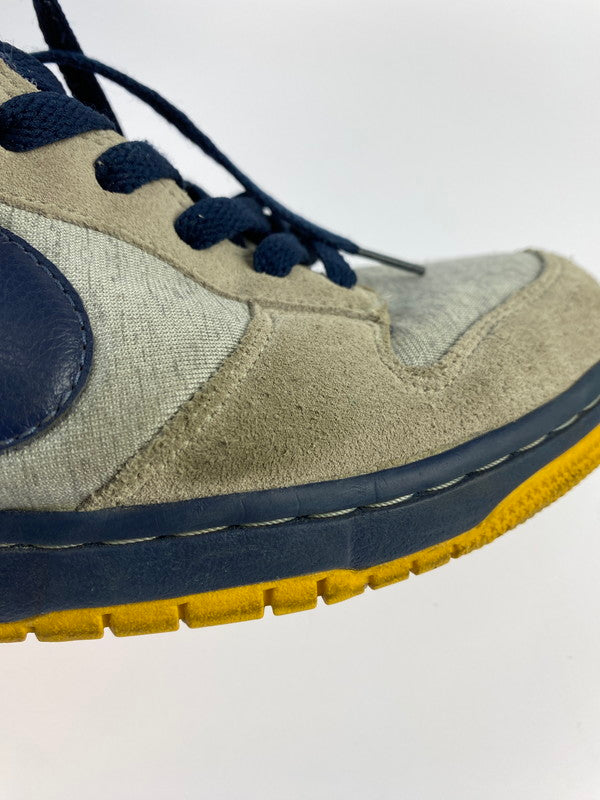 【中古品】【メンズ】 NIKE ナイキ DUNK LOW ZOOM DUNKEST ZEN GREY 2007 ダンクロー ズームダンケスト ゼン グレー スニーカー靴 160-240422-jt-18-min サイズ：US10.5 28.5cm カラー：グレー系 万代Net店