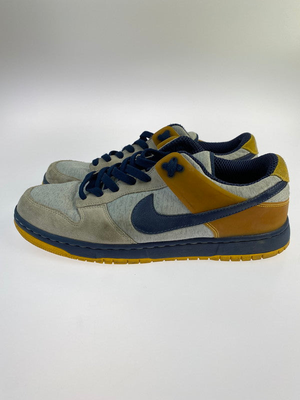 【中古品】【メンズ】 NIKE ナイキ DUNK LOW ZOOM DUNKEST ZEN GREY 2007 ダンクロー ズームダンケスト ゼン グレー スニーカー靴 160-240422-jt-18-min サイズ：US10.5 28.5cm カラー：グレー系 万代Net店