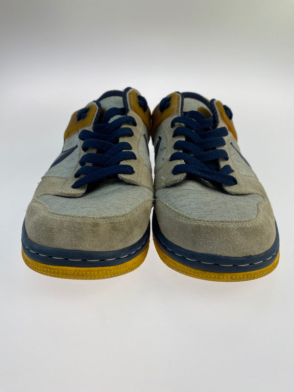 【中古品】【メンズ】 NIKE ナイキ DUNK LOW ZOOM DUNKEST ZEN GREY 2007 ダンクロー ズームダンケスト ゼン グレー スニーカー靴 160-240422-jt-18-min サイズ：US10.5 28.5cm カラー：グレー系 万代Net店