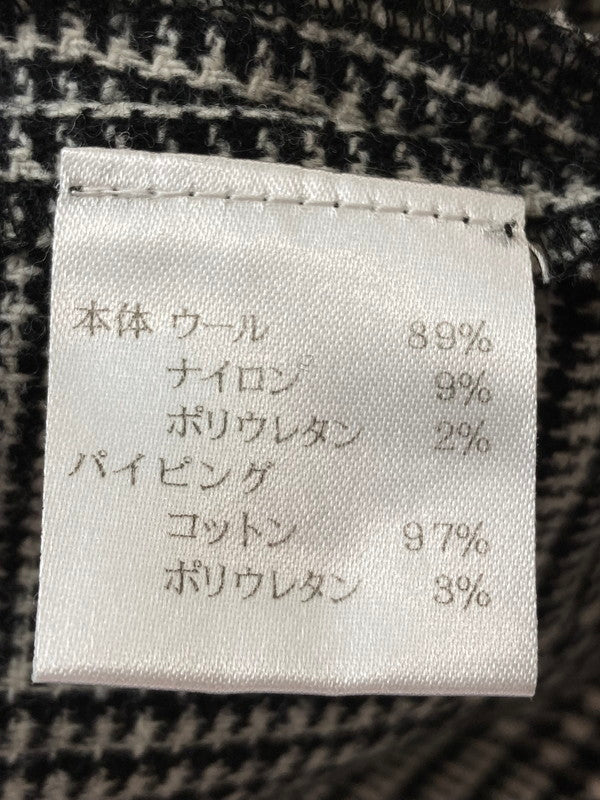 【中古品】【レディース】 ST.CECILIA セントセシリア ウールグレンチェックプルオーバー トップス 171-240424-yn-20-min カラー：ブラック 万代Net店