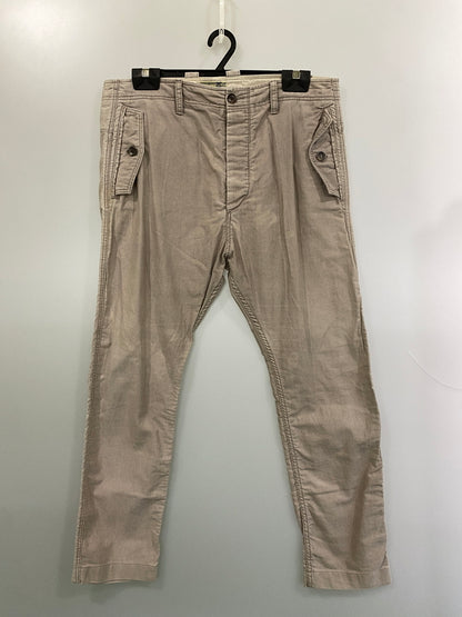 【現状渡し品】【メンズ】 DOLCE ＆ GABBANA ドルチェアンドガッバーナ COTTON PANTS コットン パンツ メンズ ボトムス 157-260615-em-34-min サイズ：48 カラー：グレー 万代Net店