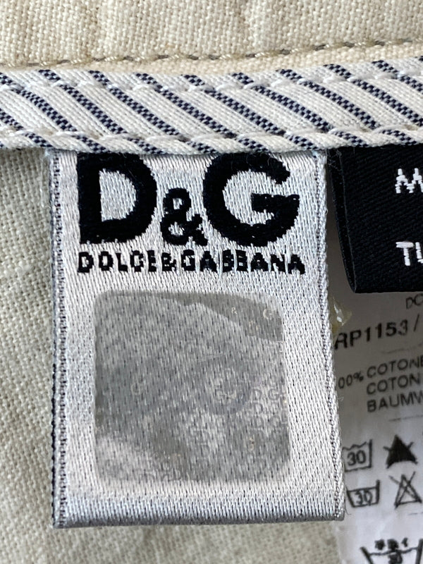 【現状渡し品】【メンズ】 DOLCE ＆ GABBANA ドルチェアンドガッバーナ COTTON PANTS コットン パンツ メンズ ボトムス 157-260615-em-34-min サイズ：48 カラー：グレー 万代Net店