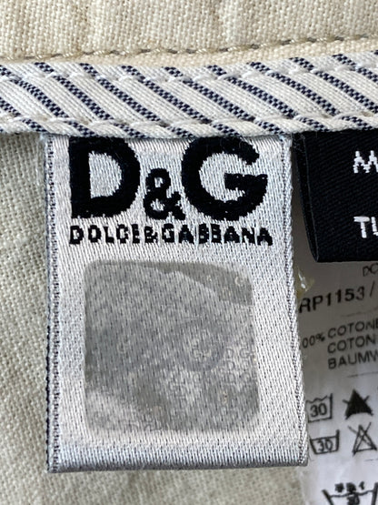 【現状渡し品】【メンズ】 DOLCE ＆ GABBANA ドルチェアンドガッバーナ COTTON PANTS コットン パンツ メンズ ボトムス 157-260615-em-34-min サイズ：48 カラー：グレー 万代Net店