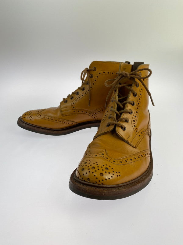 【中古品】【メンズ】 Tricker's トリッカーズ レースアップカントリーブーツ 5634-2 ブーツ 靴 164-240507-jt-18-min サイズ：9.5 カラー：エイコーンアンティーク 万代Net店