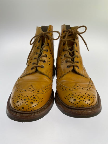 【中古品】【メンズ】 Tricker's トリッカーズ レースアップカントリーブーツ 5634-2 ブーツ 靴 164-240507-jt-18-min サイズ：9.5 カラー：エイコーンアンティーク 万代Net店