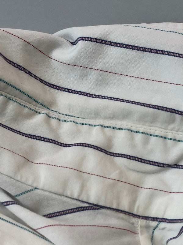 【現状渡し品】【メンズ】 GITMAN BROS ギットマンブラザーズ S S SHIRT シャツ 146-260423-zi-16-min サイズ：34 カラー：ホワイト系 万代Net店