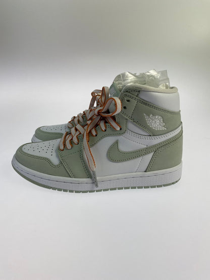 【中古美品】【レディース】 NIKE ナイキ WMNS AIR JORDAN 1 HIGH OG CD0461-002 ウィメンズ エアジョーダン1 レトロ ハイ スニーカー 靴  166-240426-yn-17-min サイズ：23.0cm US6 カラー：SEAFOAM/WHITE-HEALING ORANGE 万代Net店