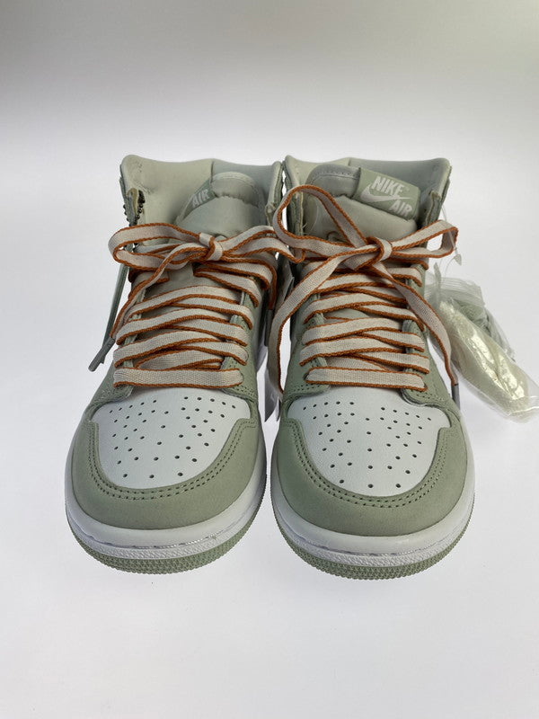 【中古美品】【レディース】 NIKE ナイキ WMNS AIR JORDAN 1 HIGH OG CD0461-002 ウィメンズ エアジョーダン1 レトロ ハイ スニーカー 靴  166-240426-yn-17-min サイズ：23.0cm US6 カラー：SEAFOAM/WHITE-HEALING ORANGE 万代Net店