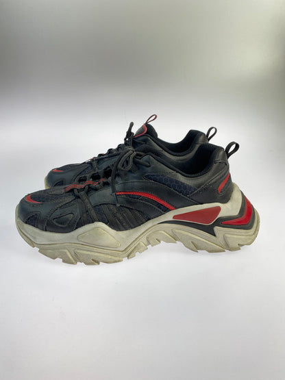 【中古品】【メンズ】 FILA フィラ INTERTION EVANGELION LIMITED SNEAKER スニーカー シューズ 靴 162-240504-ab-8-min サイズ：26.5cm カラー：BLACK 万代Net店