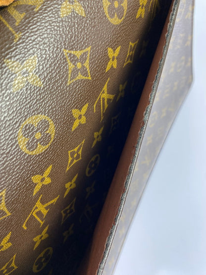 【中古品】【メンズ/レディース】 LOUIS VUITTON ルイ・ヴィトン モノグラム セルヴィエットコンセイエ ブリーフケース M53331 SR1012 ビジネスバッグ 鞄 179-240513-jt-07-min カラー：ブラウン系 万代Net店