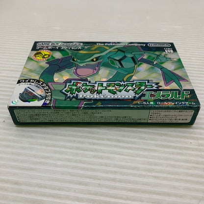 【中古品】 GBAソフト ポケットモンスター エメラルド ポケモン ゲームボーイアドバンス ソフト 023-260531-hu-03-min 万代Net店