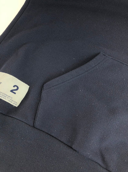 【中古品】【メンズ】 PULLOVER HOODIE プルオーバー フーディー パーカー トップス 142-251231-rt-05-tag サイズ：2 カラー：ネイビー 万代Net店