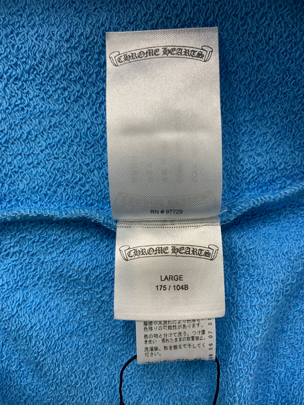 【中古美品】【メンズ】 CHROME HEARTS クロムハーツ 24SS BRAIN NEW SWTSHRT MATTY BOY マッティボーイ ブレインニュー スウェット トレーナー トップス 190-240516-yn-24-min サイズ：L カラー：ライトブルー 万代Net店
